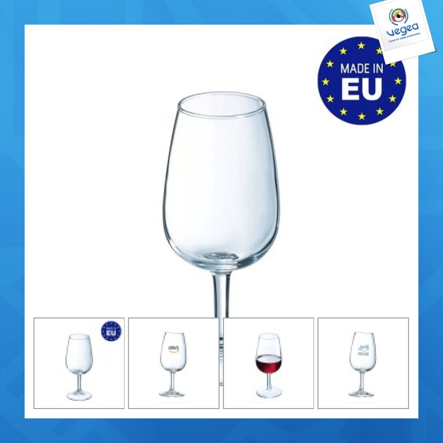 Wine tasting glass