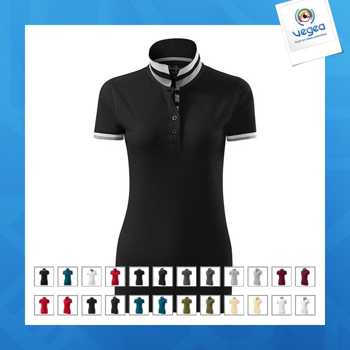 Women's fashion polo shirt - malfini