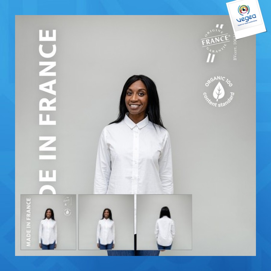 Women's popeline shirt