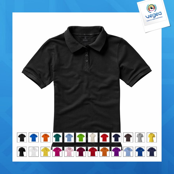 Women's short sleeve polo shirt calgary