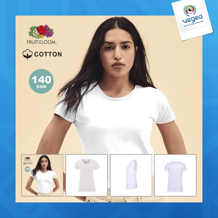 Women's white t-shirt - iconic