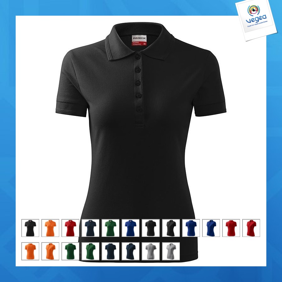 Women's work polo shirt