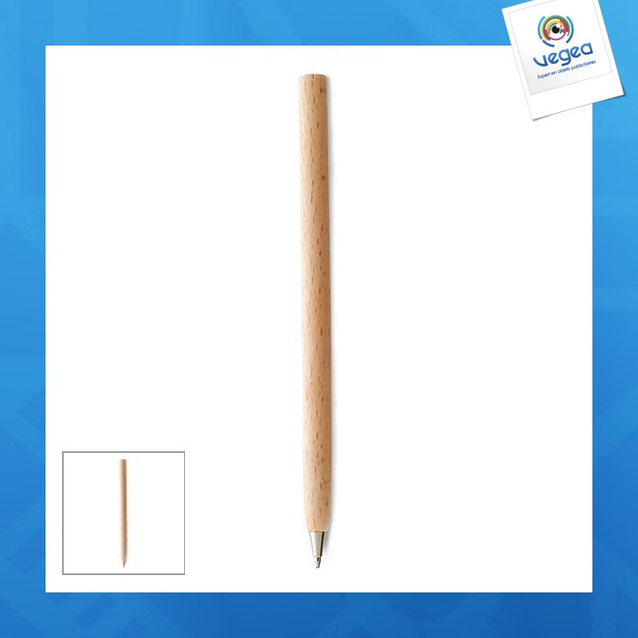 Wooden ballpoint pen nature