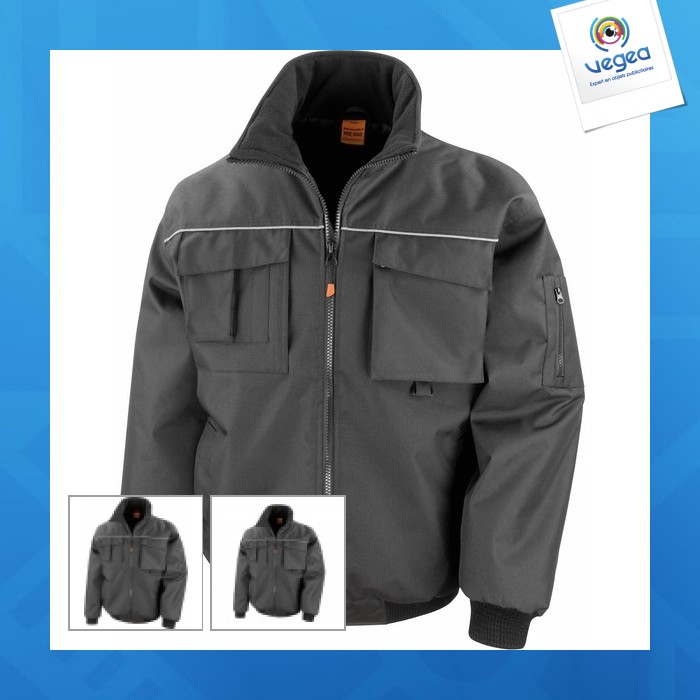 Work guard pilot jacket - sabre result
