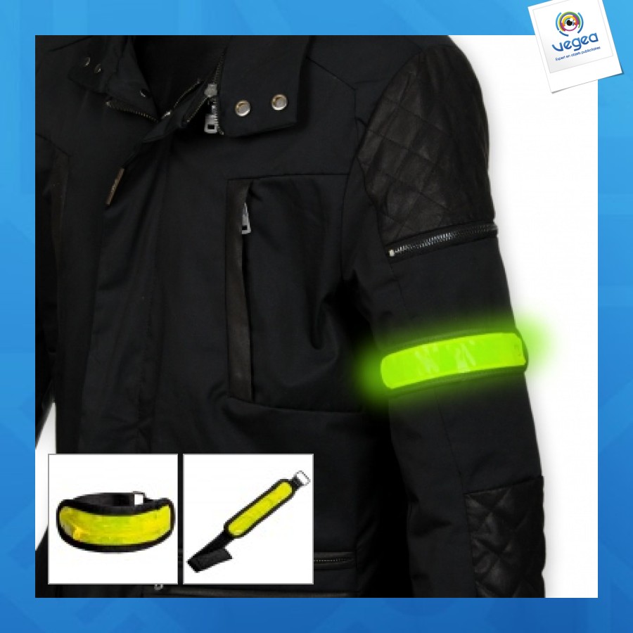 Yellow led bracelet
