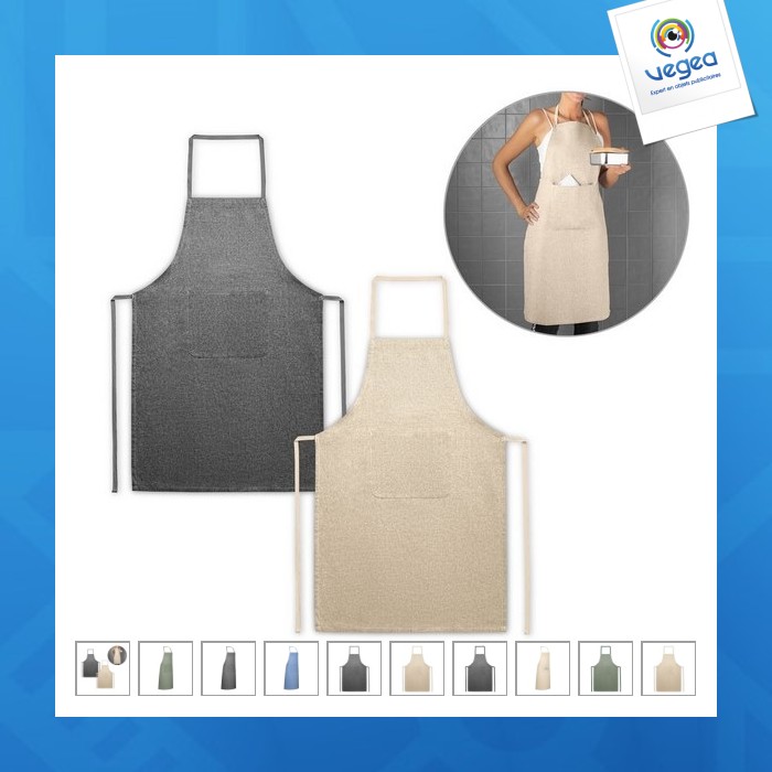 Zimbro. recycled cotton apron 